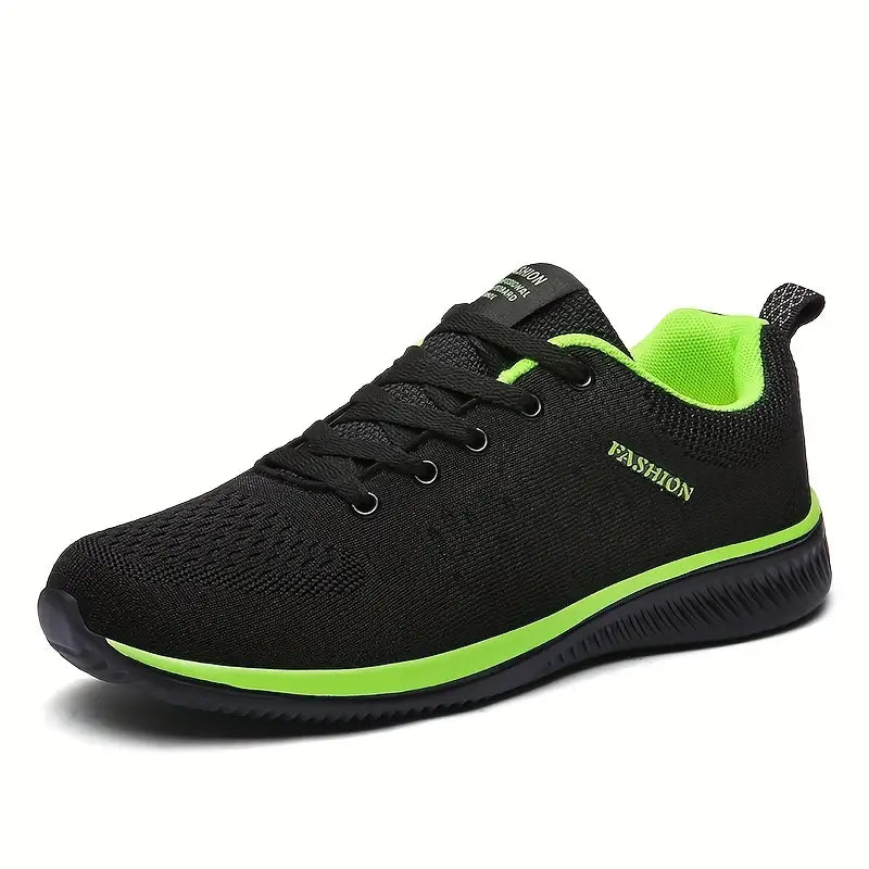 Simon - Sporty running shoes in knit