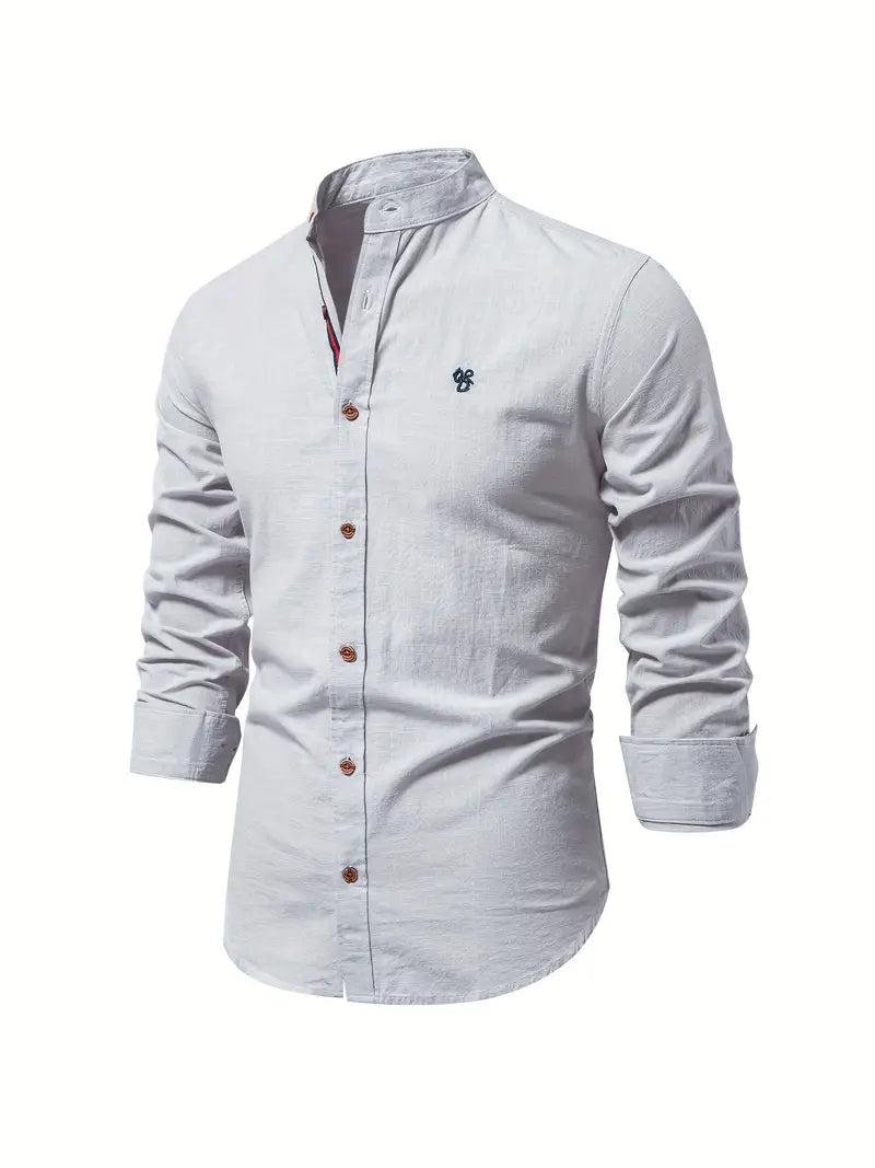 Matthew - benjamin long sleeve button down shirt for spring