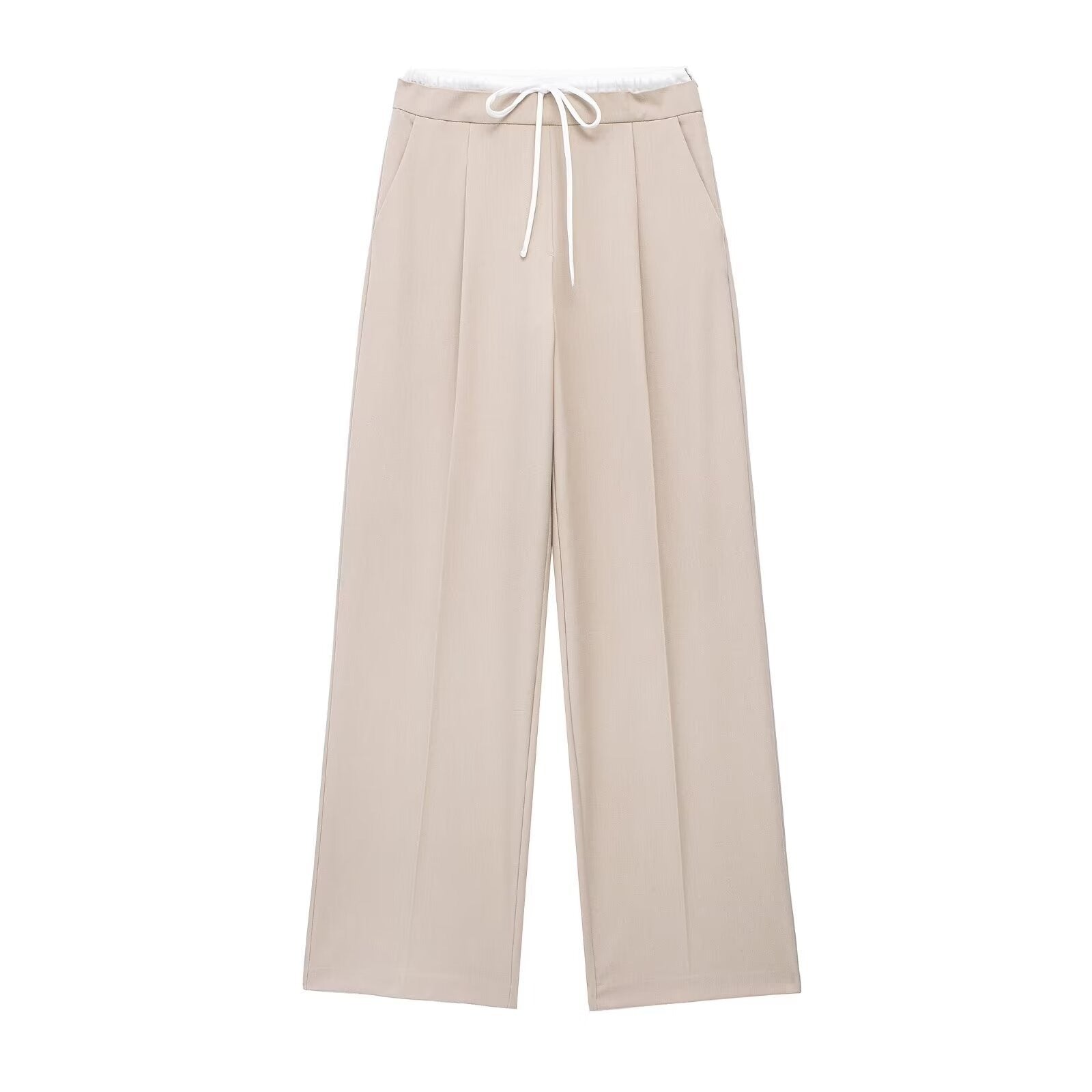 Annmarie - trousers with high waist and wide leg