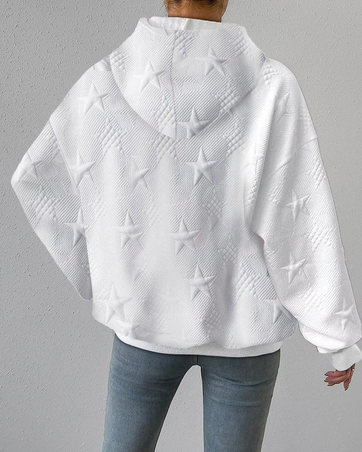 Sweatshirt with long sleeves