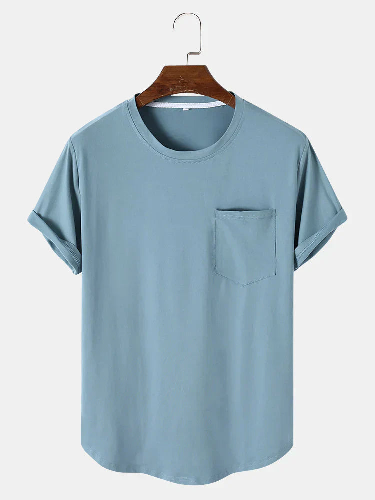 Tom | plain basic t-shirts with pocket