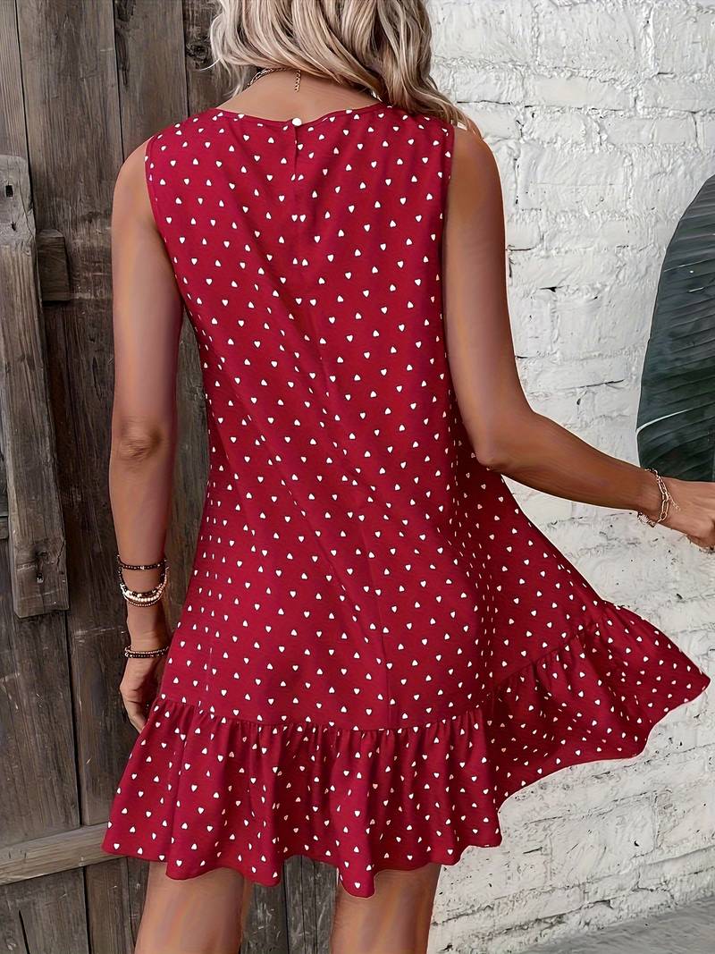 Yesmina - Dotted dress with ruffles