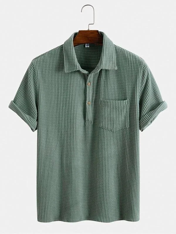 Desmond - Men's cotton knit shirt