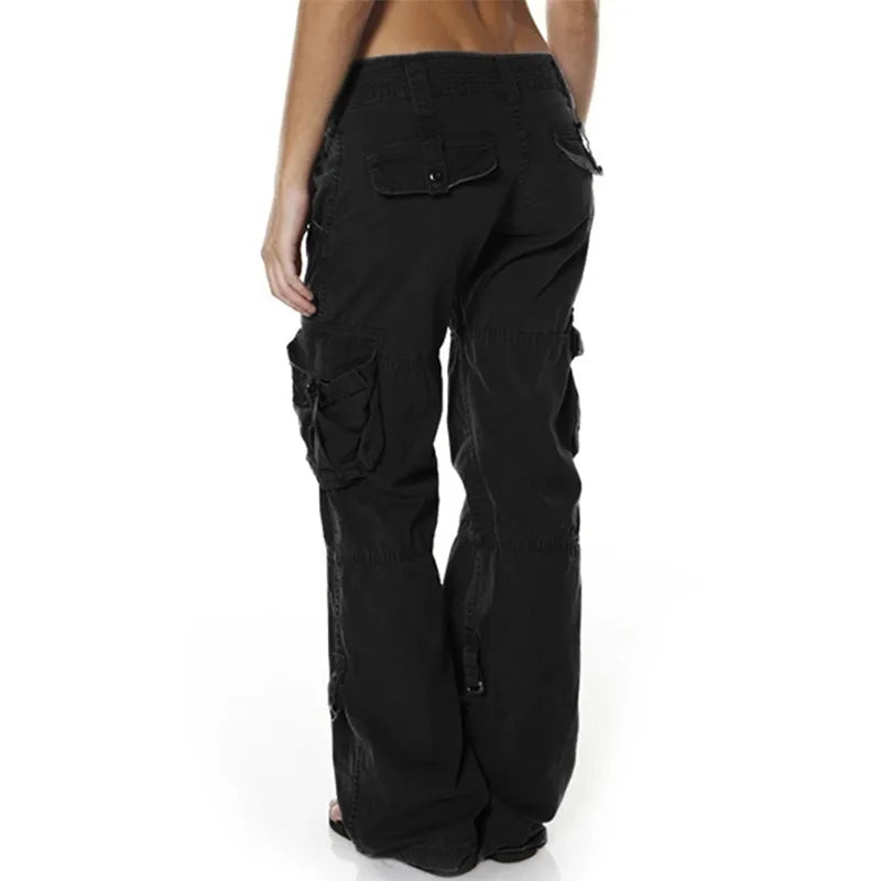 Hailey - Low Waist Cargo Pants - Casual - Trendy - Ideal for Fall