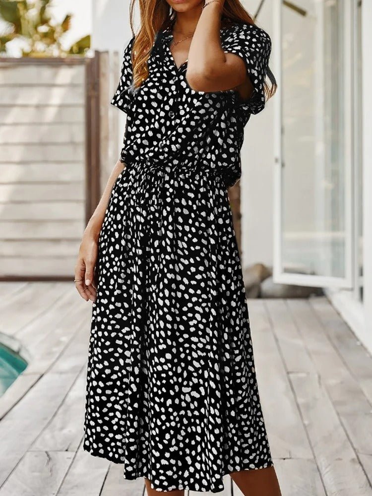 Maya - Vintage midi dress