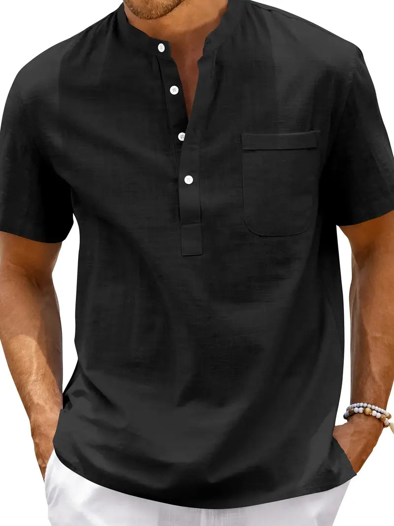 Joe – stylish no-short sleeve shirt for men