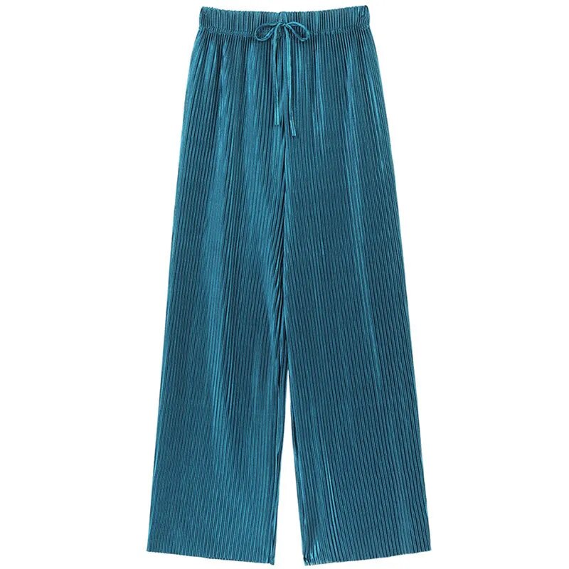 Hilaire - Summer Wide Leg Pleated Trousers