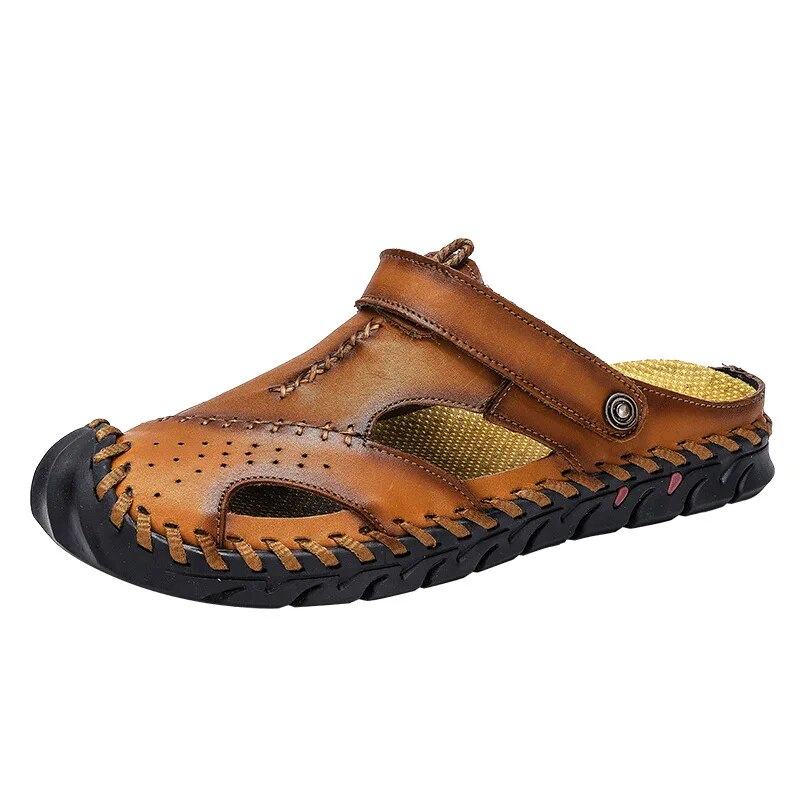 Zeman - Men's Comfortable Outdoor Leather Sandals