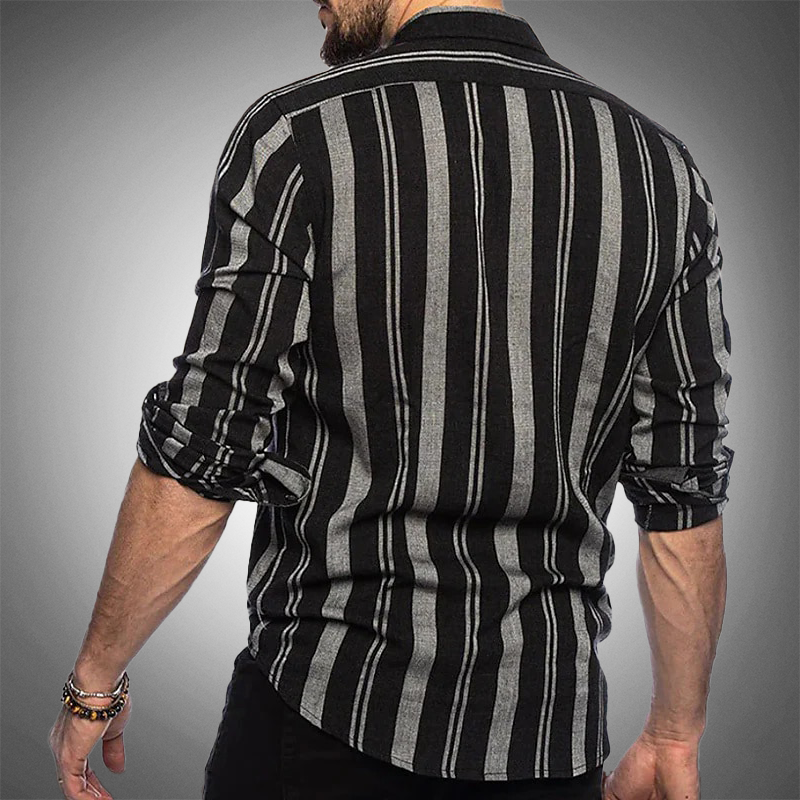 Alphonso - Classic Striped Shirt