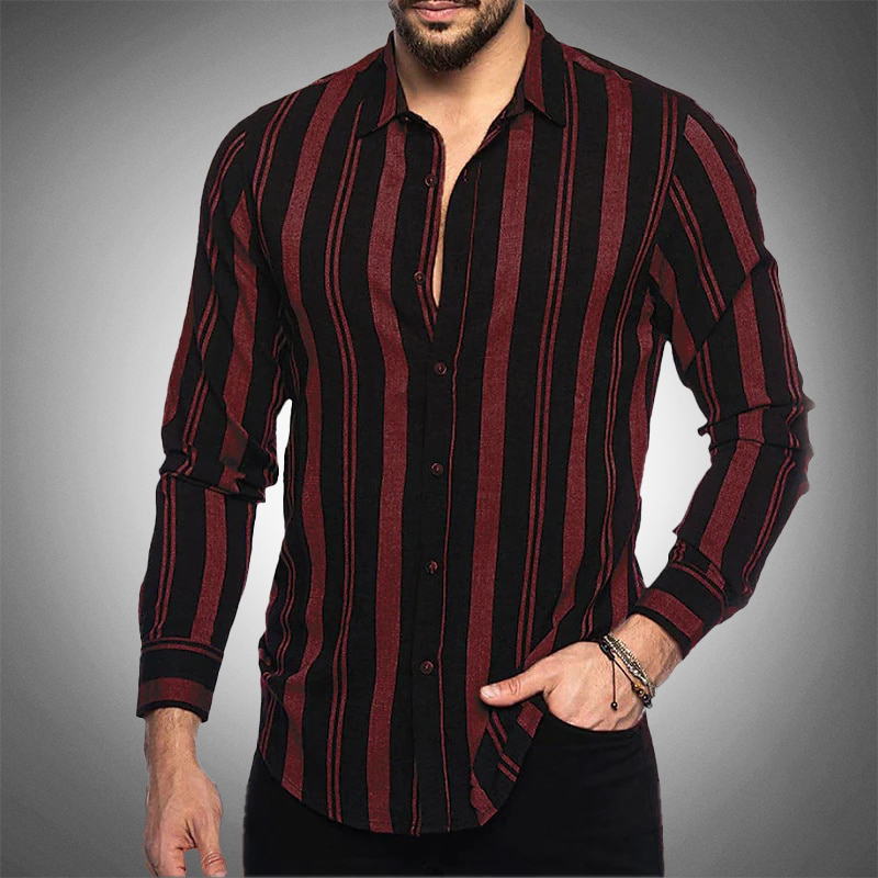 Alphonso - Classic Striped Shirt