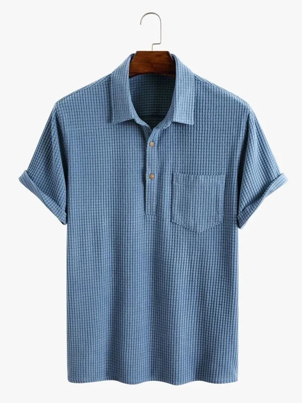 Desmond - Men's cotton knit shirt