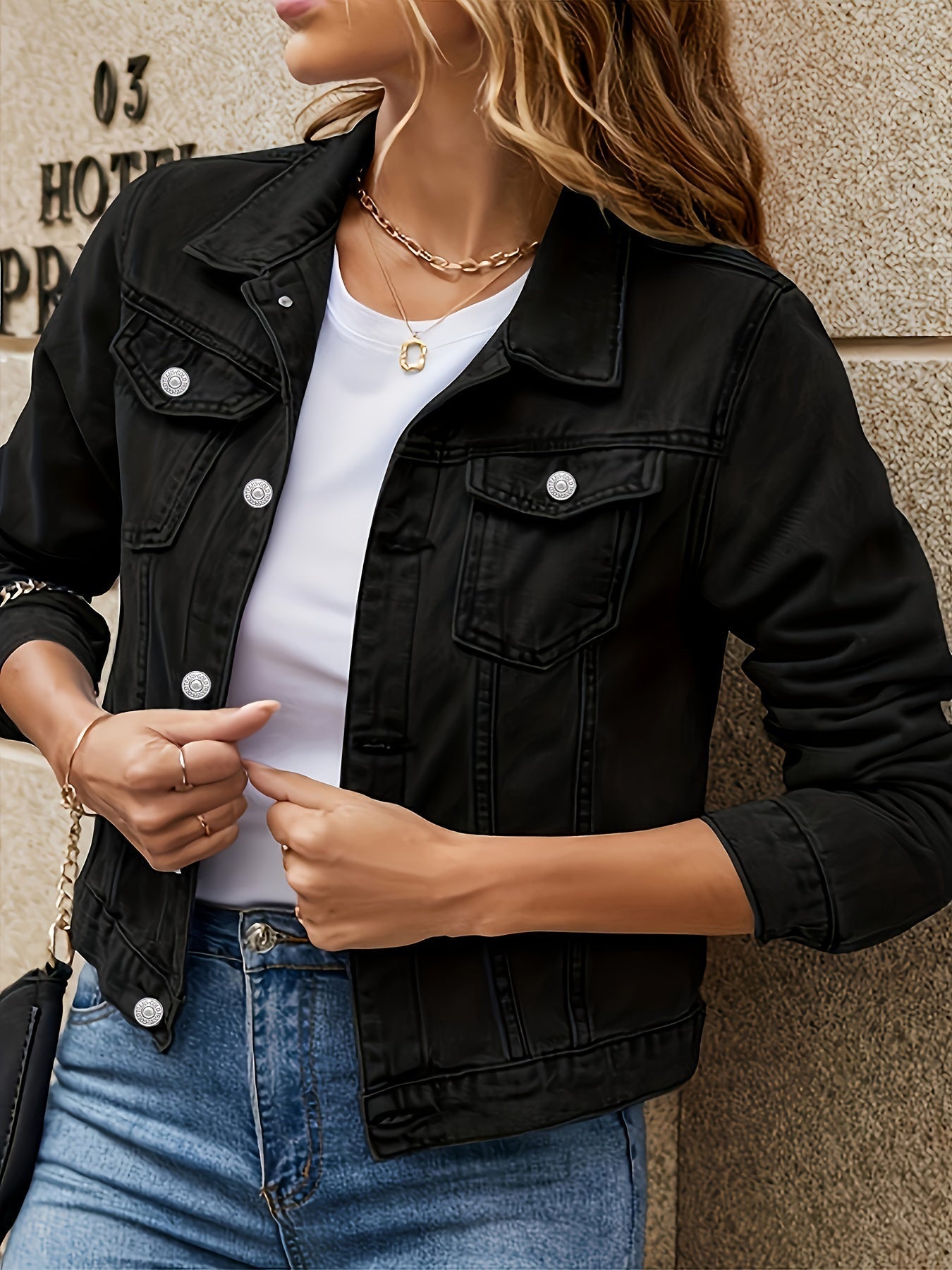 Ivy - Stylish Denim Jacket