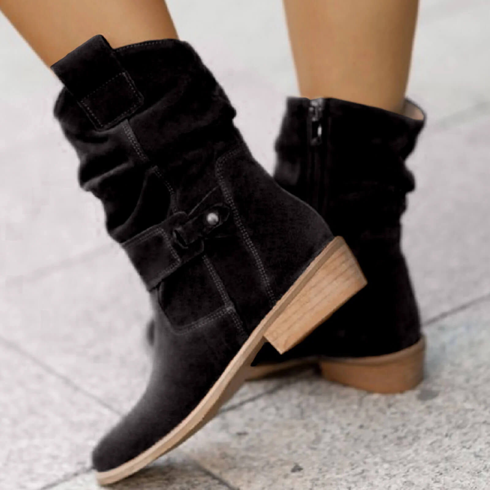 The comfortable and high-quality suede boot