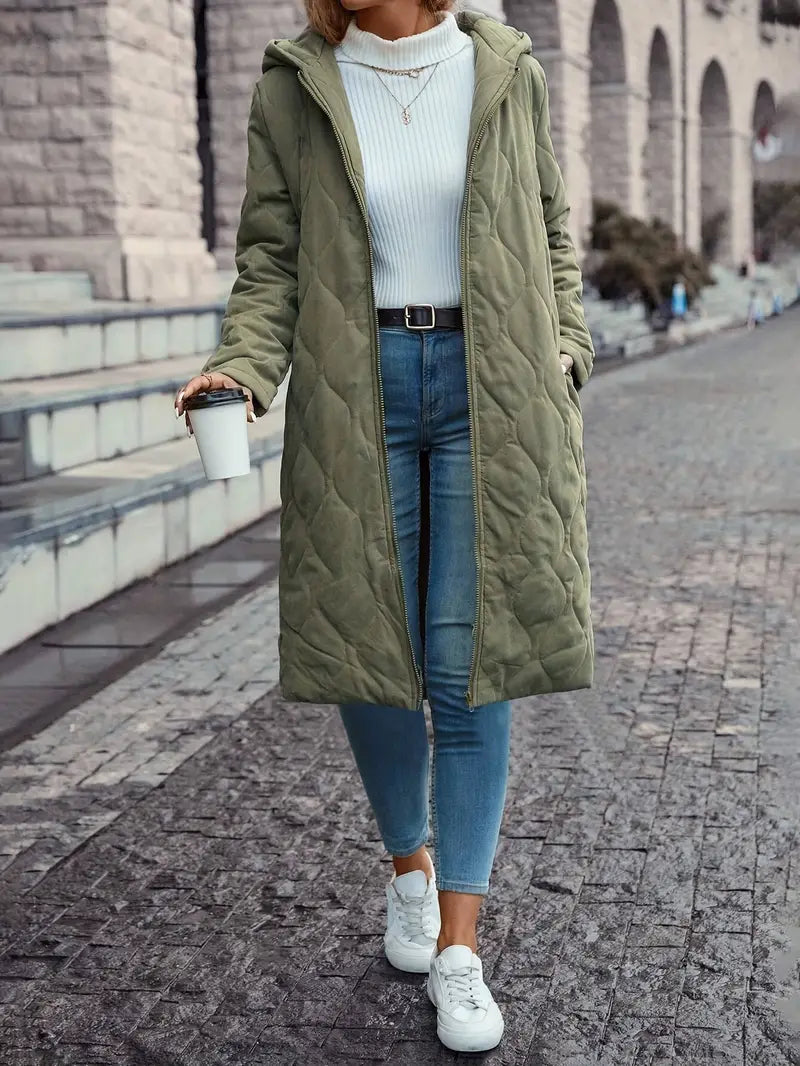 Roxana | Mid-Length Japanese Hooded Jacket