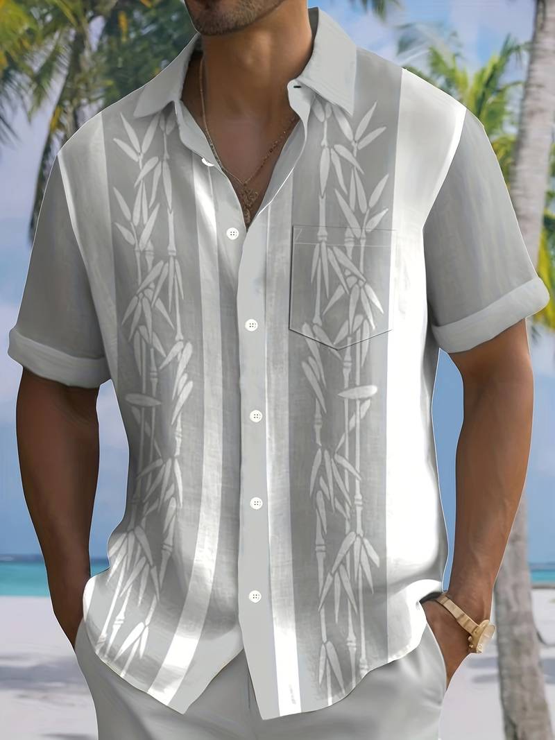 Oliver – short sleeve shirt made of bamboo fiber