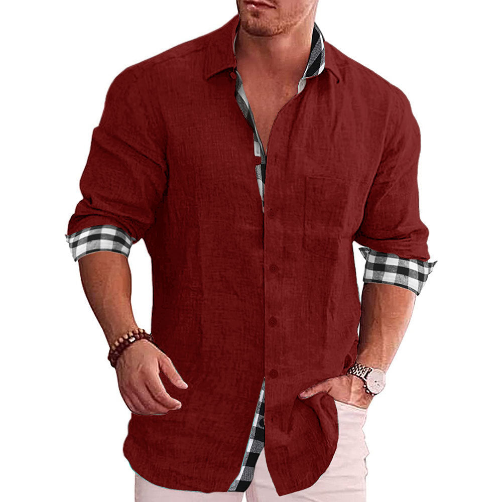 Alain - Summer shirt with buttons and pockets