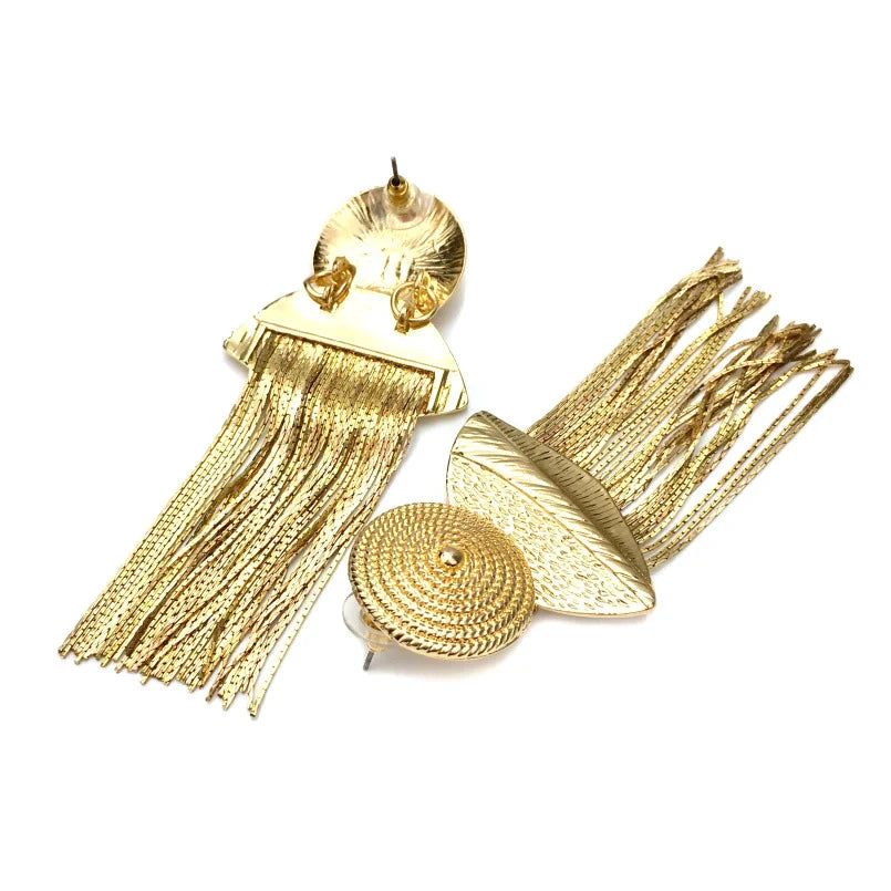 Tassel Earrings Metal Earrings