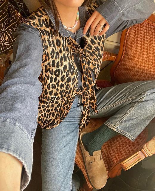 Leopard Print Spring Vest – Lightweight, Stylish & Breathable for Seasonal Chic