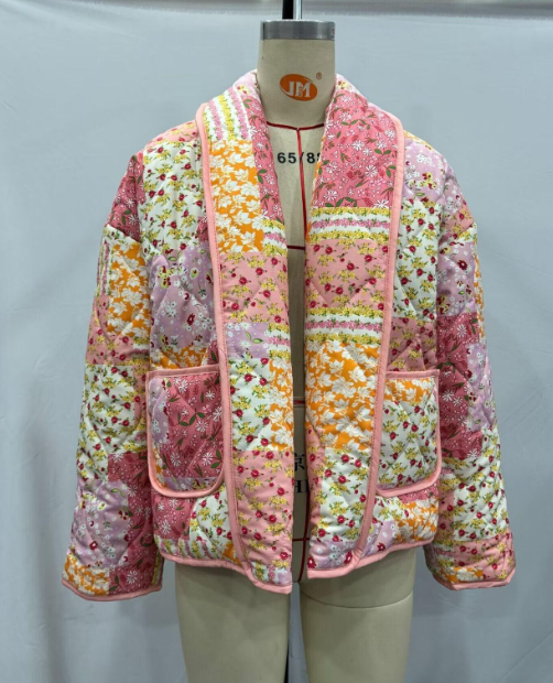Stylish floral jacket for women