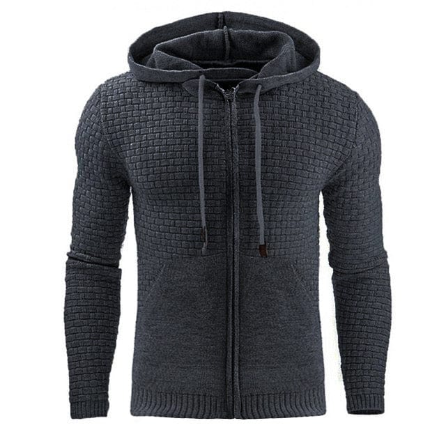 Hugo - Hooded jumper with zip