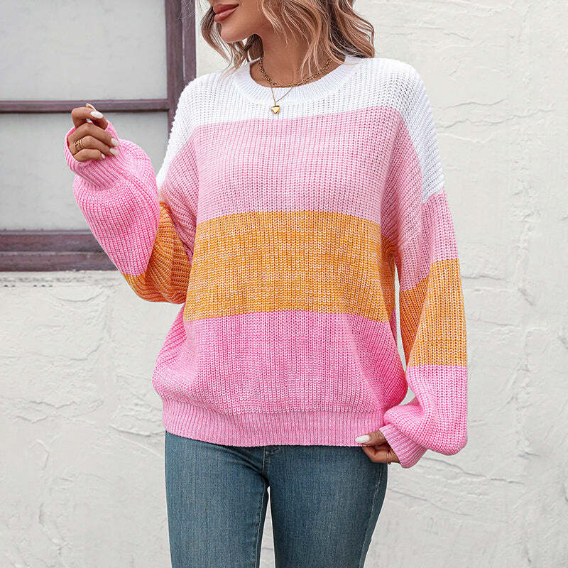 Leonila | Women's Knitted Pullover | Oversized