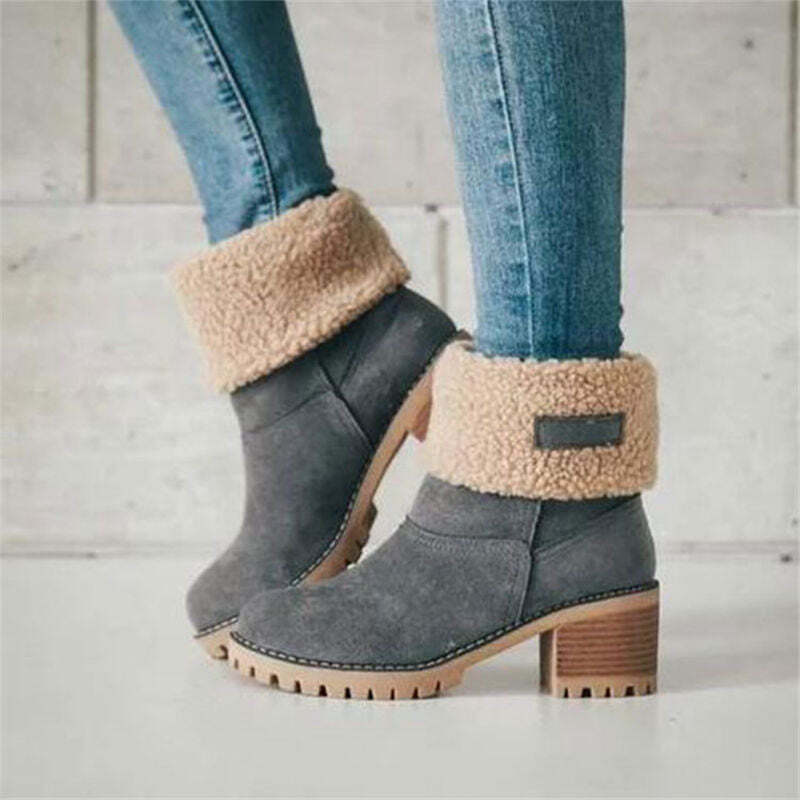 Belle | Women's Snow Ankle Boots | Warm