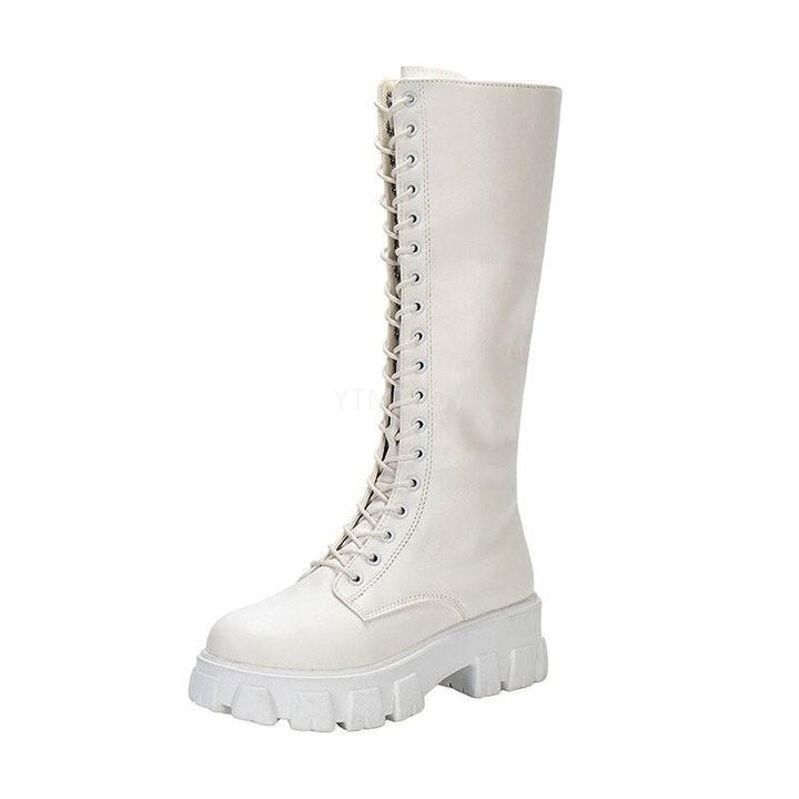 Nyra | Women's Knee High Thermal  Boots | Heeled