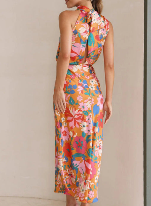 Sapphire | Women's Floral Summer Dress | Maxi