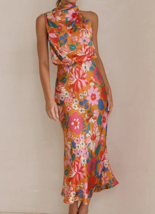 Sapphire | Women's Floral Summer Dress | Maxi