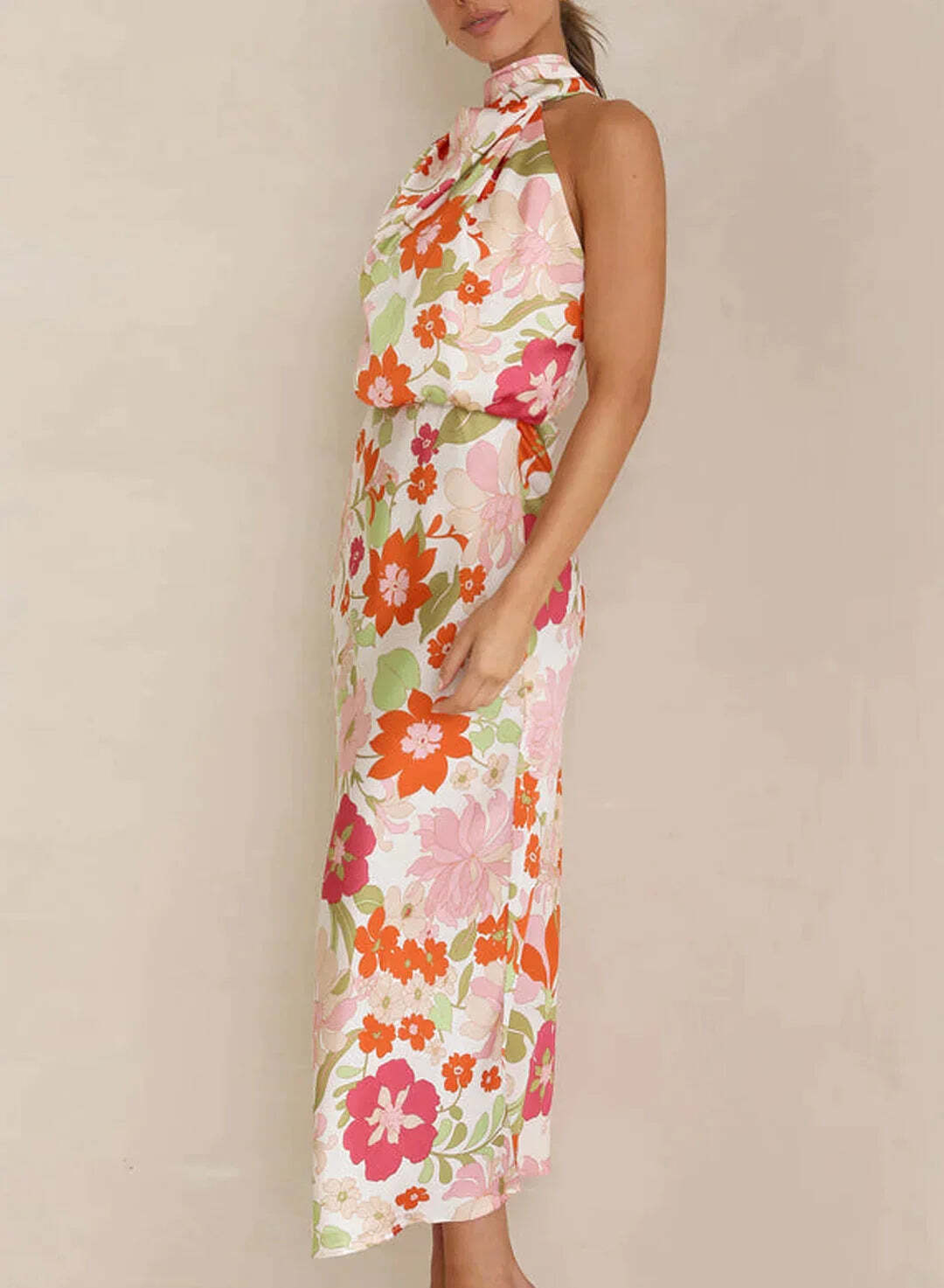 Sapphire | Women's Floral Summer Dress | Maxi