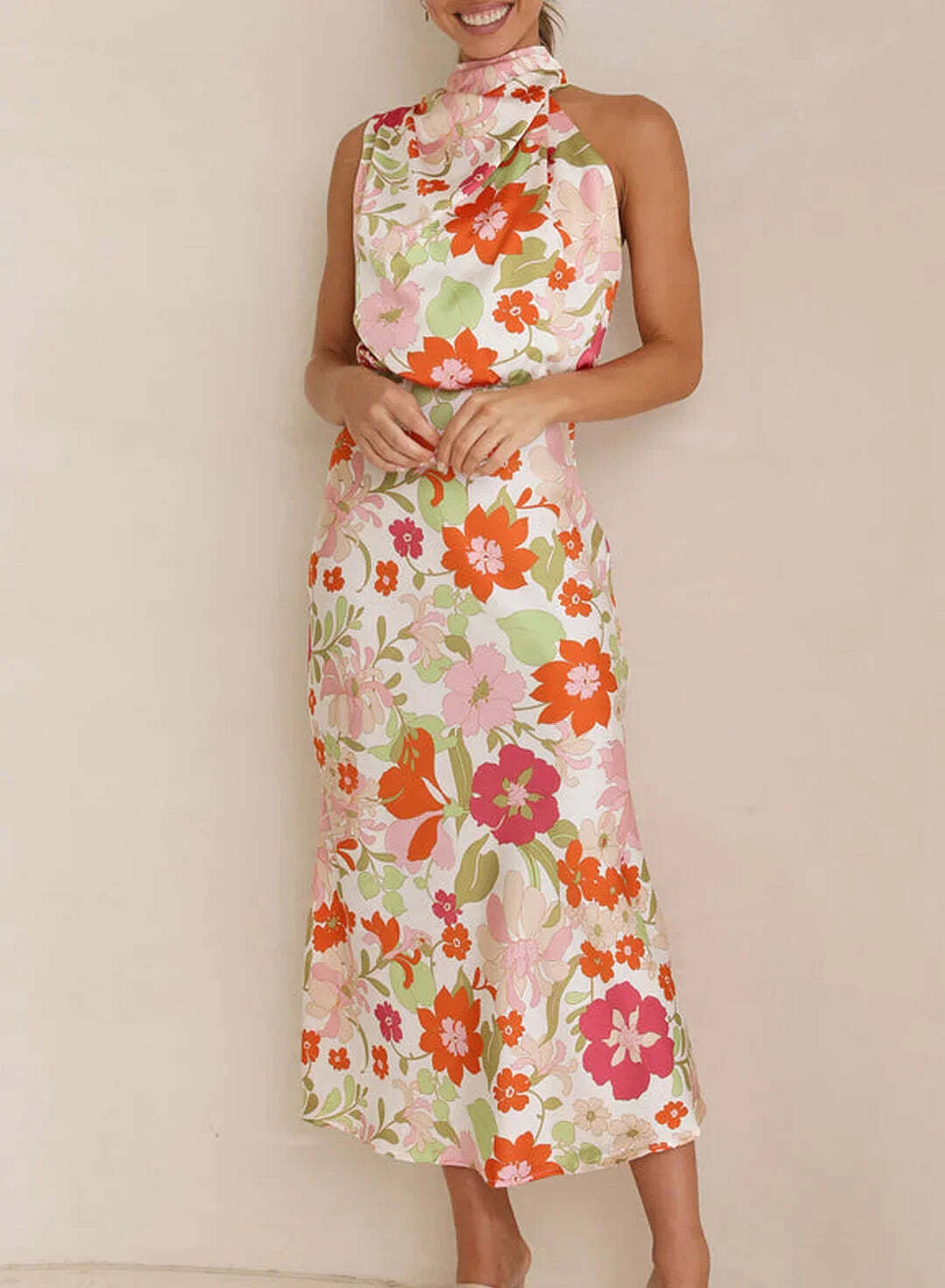 Sapphire | Women's Floral Summer Dress | Maxi