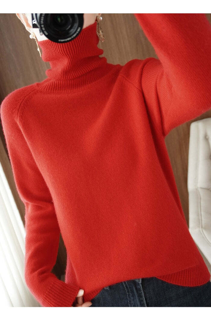 Julieta | Women's Turtleneck Sweater | Oversize