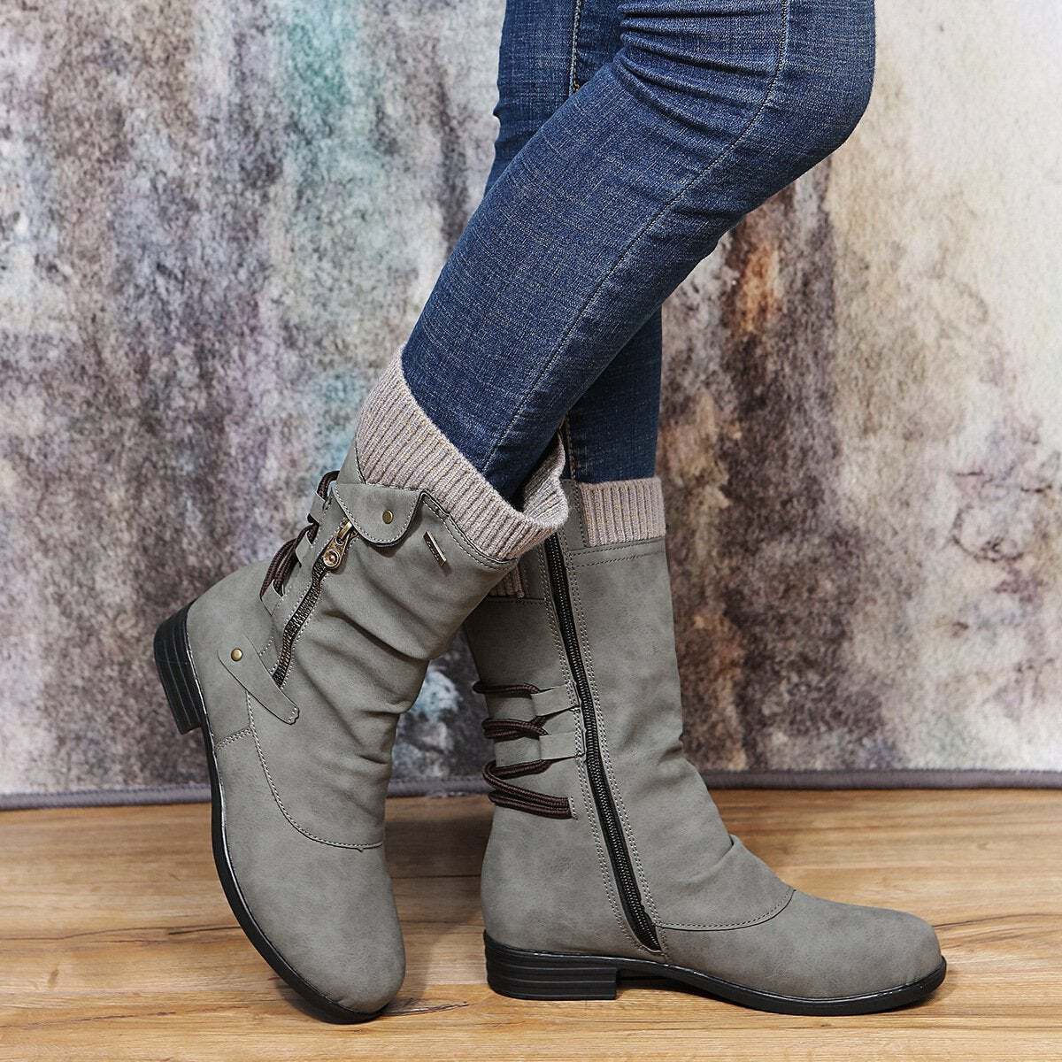 Carolina | Women's Winter Ankle Boots | Wide Fit