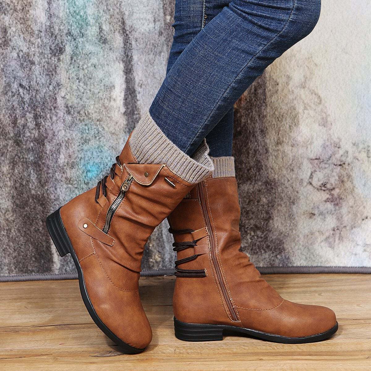 Carolina | Women's Winter Ankle Boots | Wide Fit