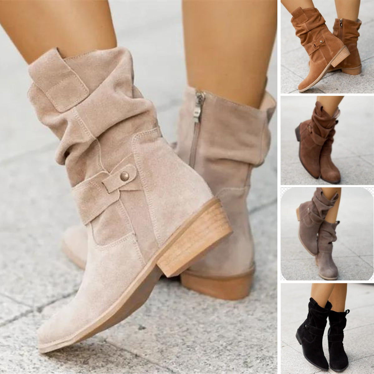 Maisy | Women's Winter Ankle Boots | Warm