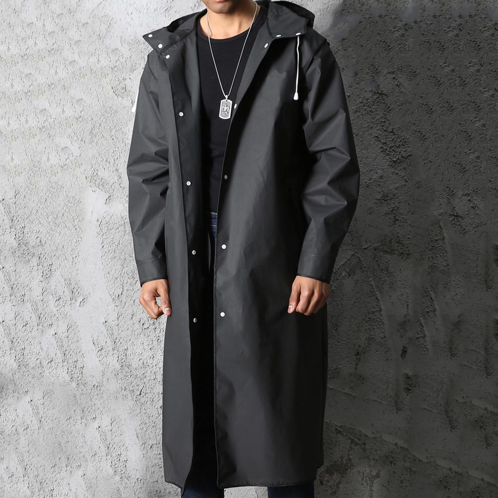 Shmuel | Men's Trench Raincoat | Black