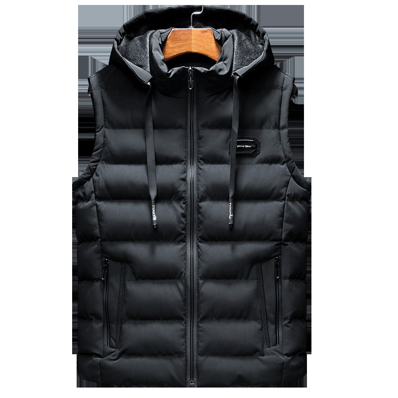 Agustin | Men's Winter Puffer Vest | Zip Up