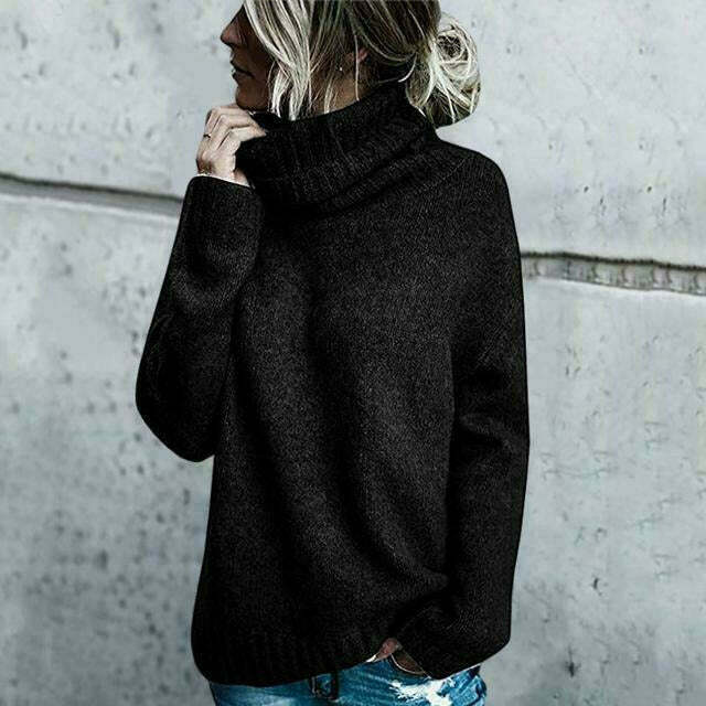 Ruthy | Women's Turtleneck Sweater | Oversized