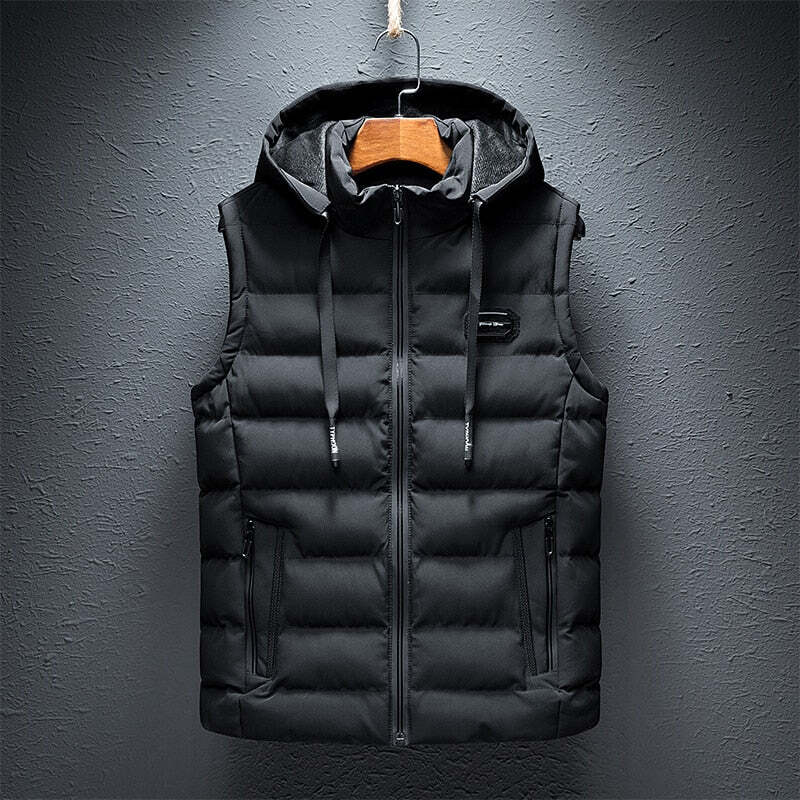 Agustin | Men's Winter Puffer Vest | Zip Up