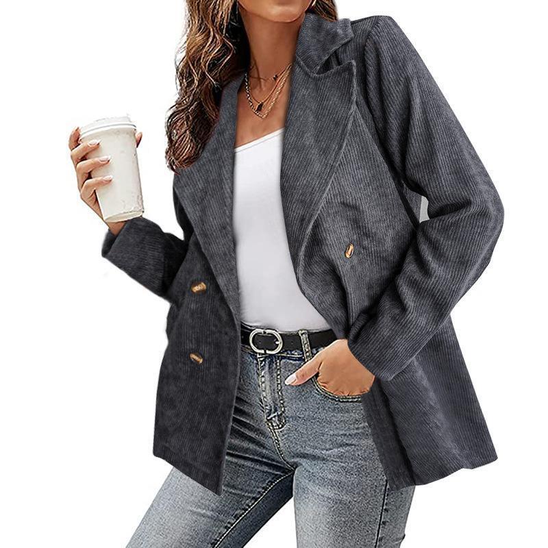 Mariane | Women's Corduroy Blazer Coat | Warm