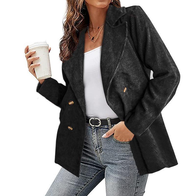 Mariane | Women's Corduroy Blazer Coat | Warm