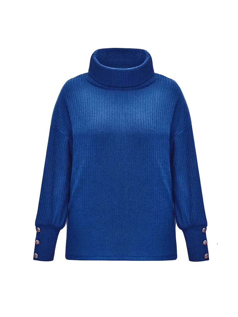 Adrianna | Women's Turtleneck Knitted Sweater