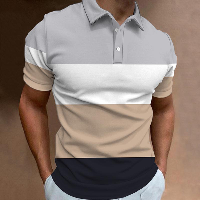 Men's New Short-sleeved POLO Shirt 13010132YM