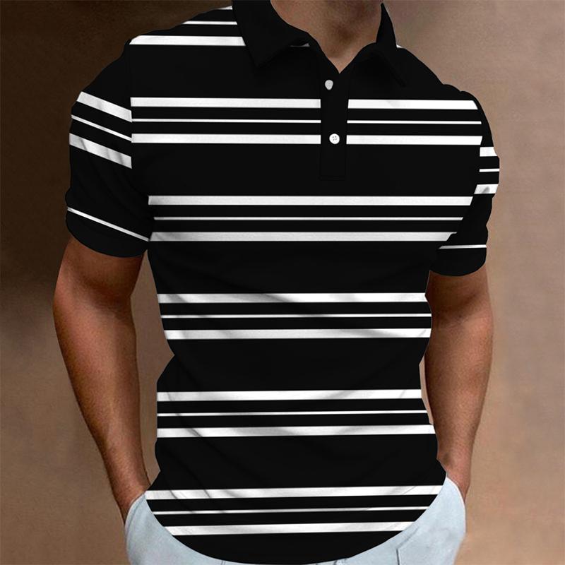 Men's New Short-sleeved POLO Shirt 13010132YM