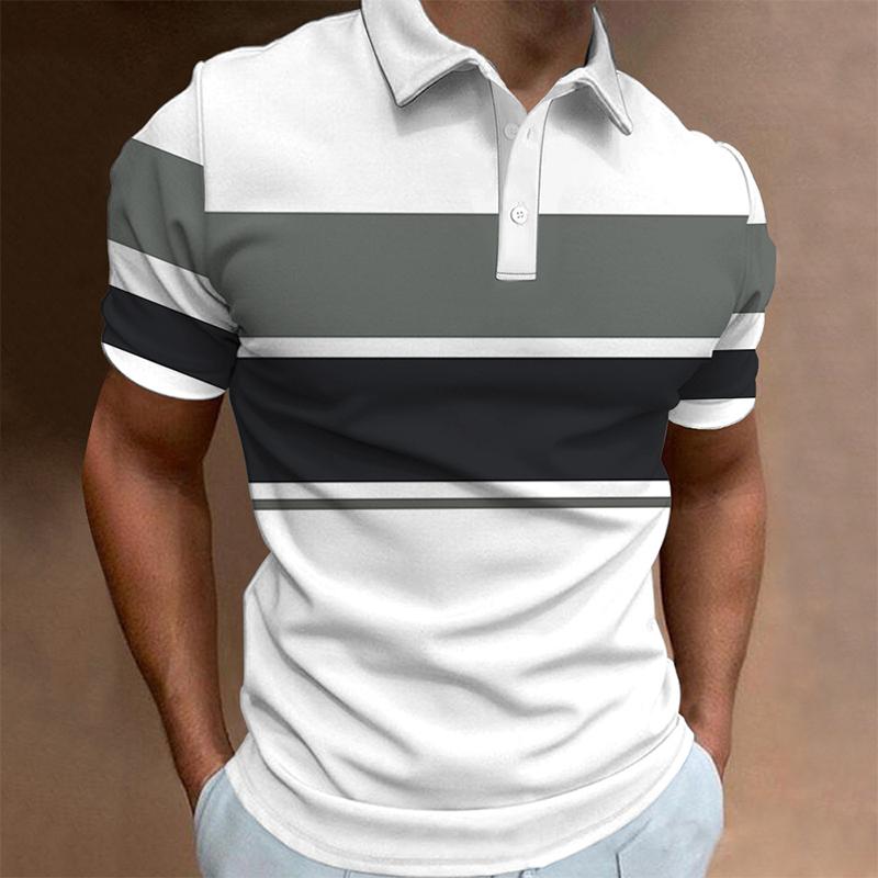 Men's New Short-sleeved POLO Shirt 13010132YM