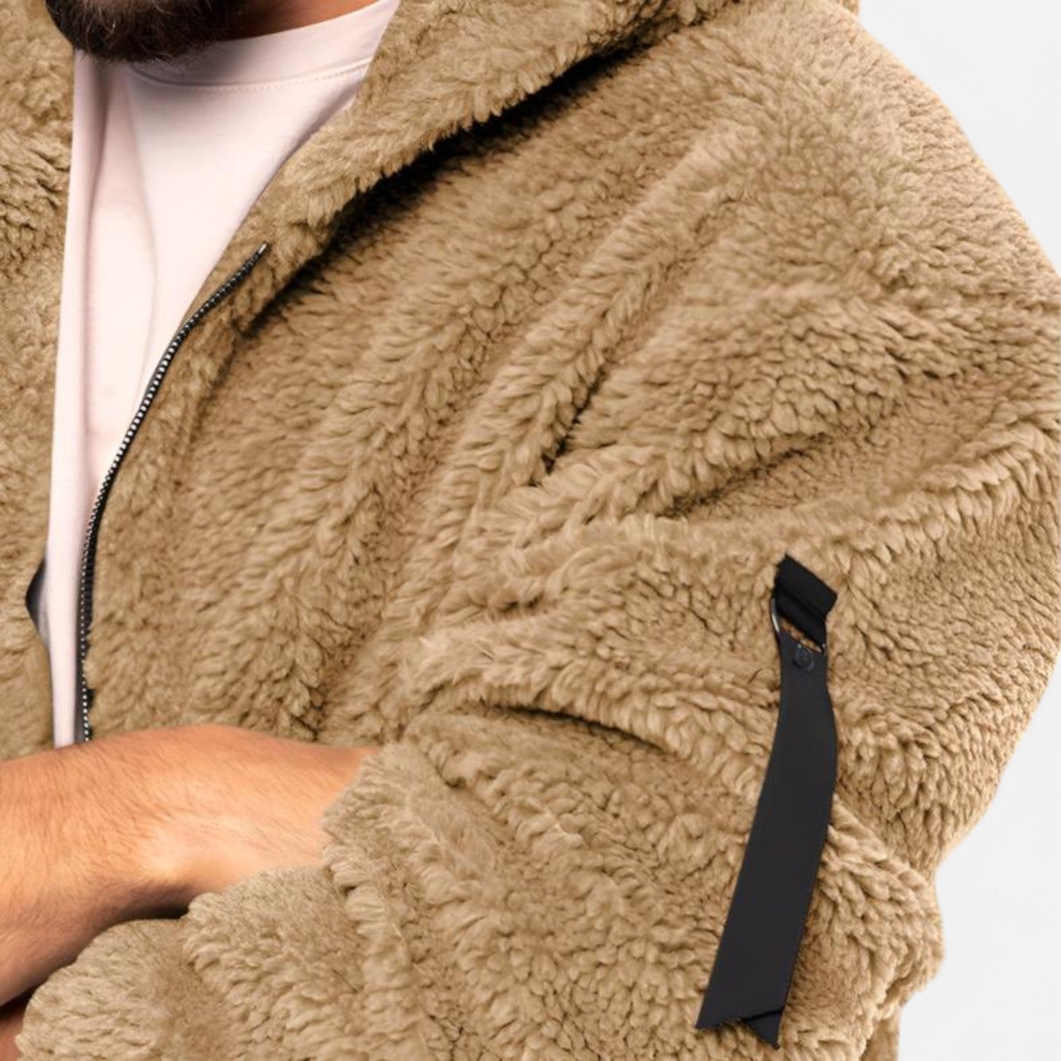 Monacogents | Double Fleece Hooded Jacket