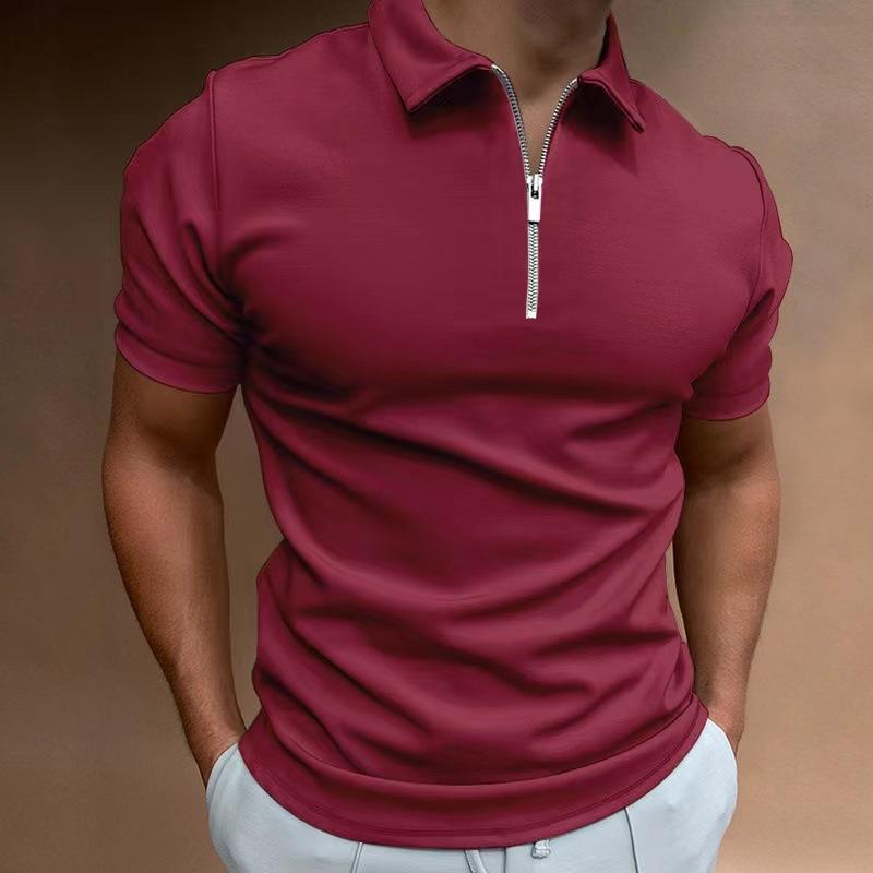 Men's Lapel Casual Polo Shirt 37643454L