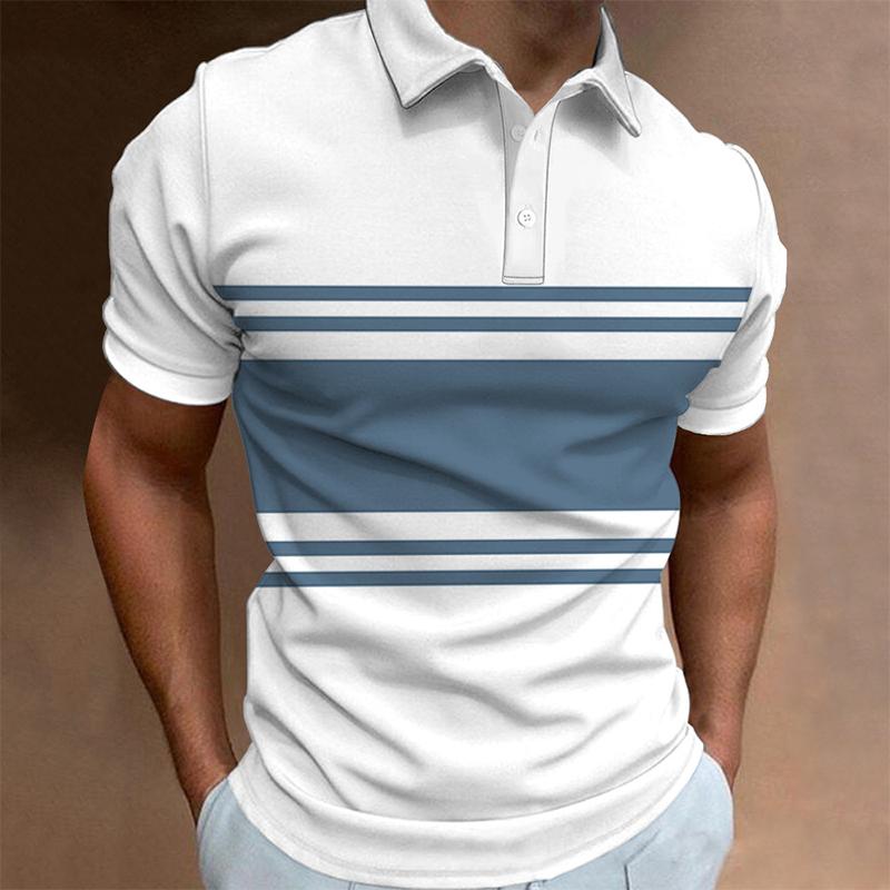 Men's New Short-sleeved POLO Shirt 13010132YM