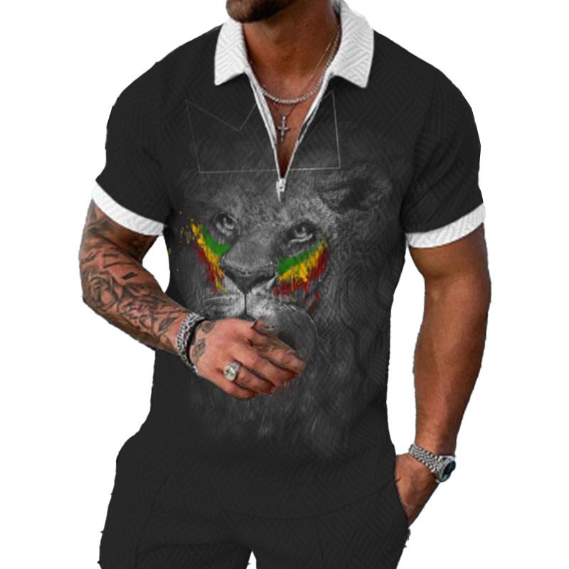 Men's Fashion POLO Short Sleeve T-Shirt 00796527YM