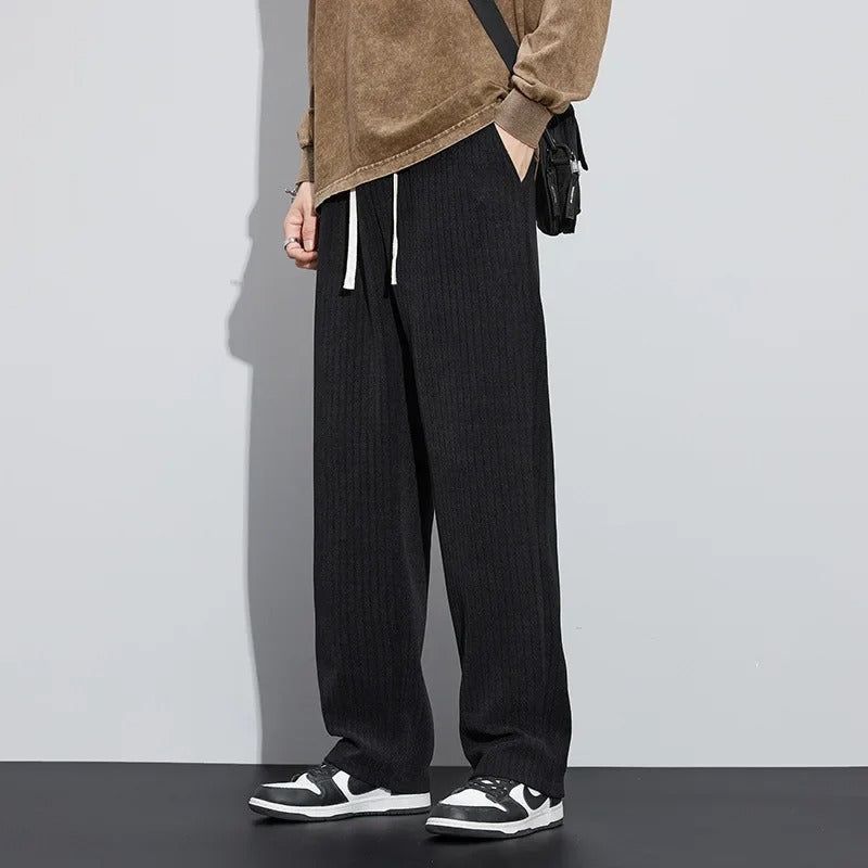 Jasper - Men's Loose Trousers - Casual - Jersey And Timeless Style - Everyday Wear